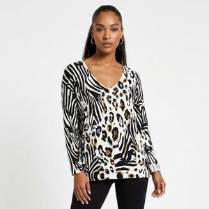 Animal Print Women's Sweater
